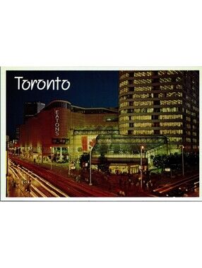 Toronto Eaton Centre Toronto, Ontario, Canada Postcard